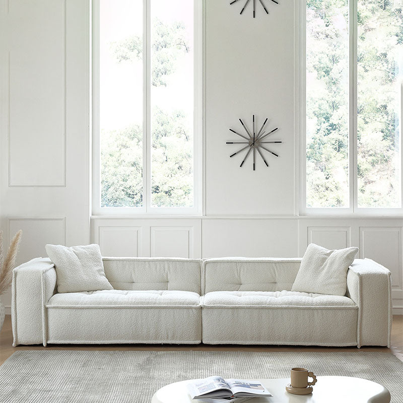 Undra Two Seater, Three Seater Sofa, Boucle with 2 seat dining table