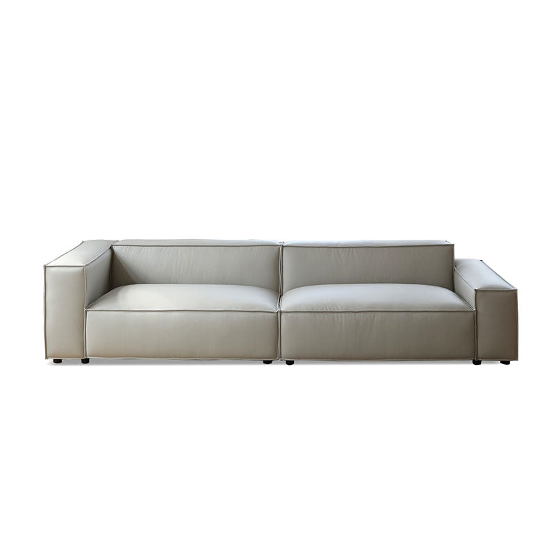 Ximenes Two Seater Sofa, Leathaire with round kitchen dining tables