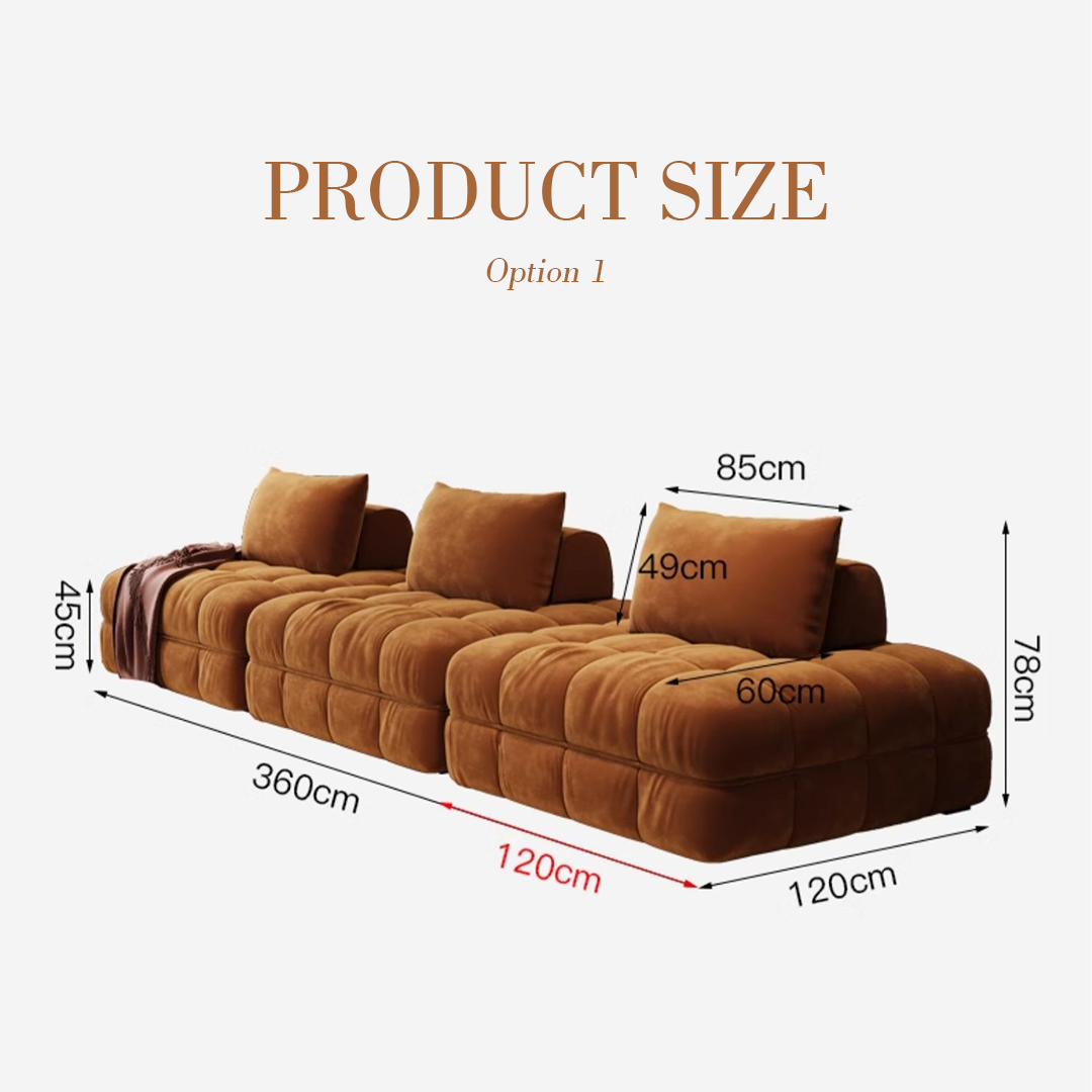 Paloma French Two Seater, Three Seater, Modular Sofa, Velvet with folding outdoor dining table and chairs