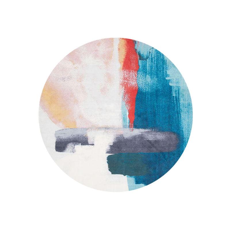 Halo Round Wool Rug, Various Shapes Available-Weilai Concept-Weilai Concept
