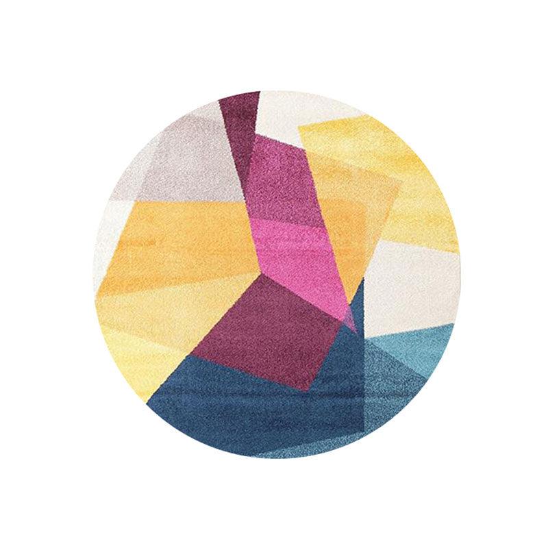 Halo Round Wool Rug, Various Shapes Available-Weilai Concept-Weilai Concept