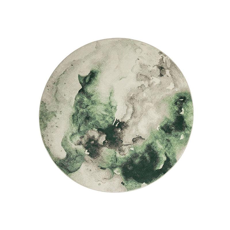 Vaserely Round Wool Rug, Various Shapes Available-Weilai Concept-D-250cm-Weilai Concept