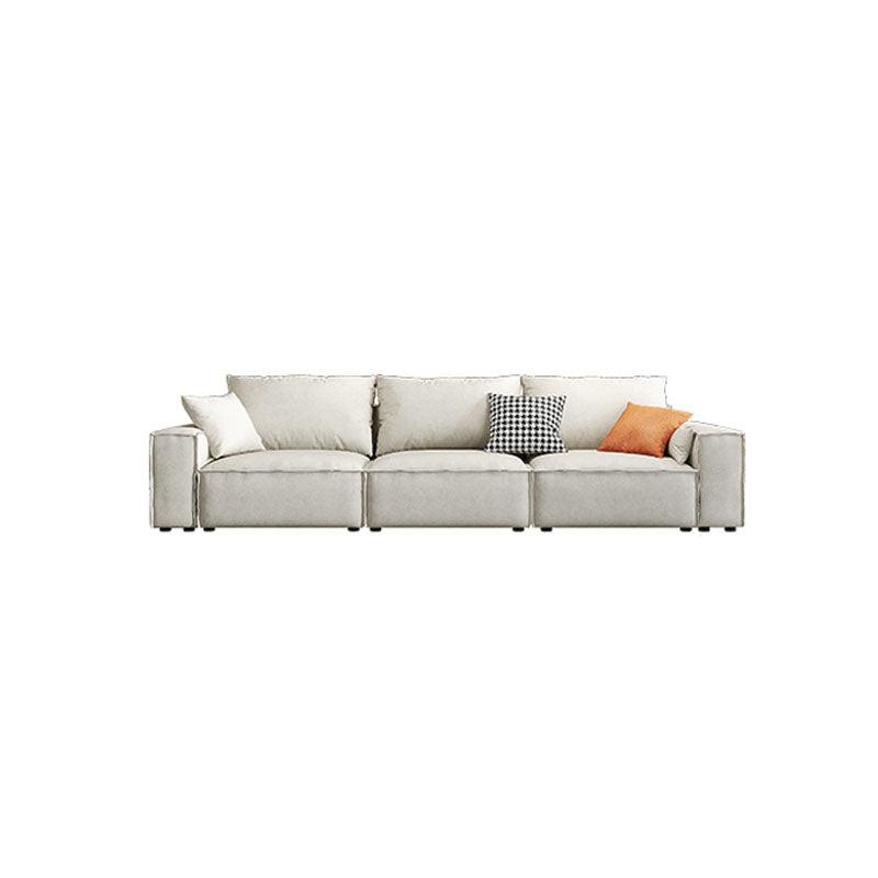 Anselm Three Seater Sofa, Leathaire with corner sofa teal