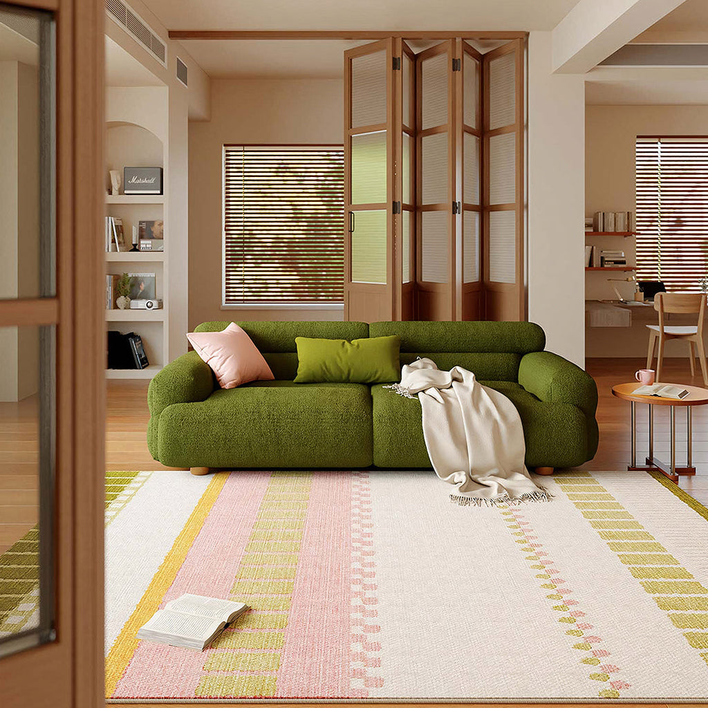 Elena Pastel Weave Rug, Various Style Available-Weilai Concept