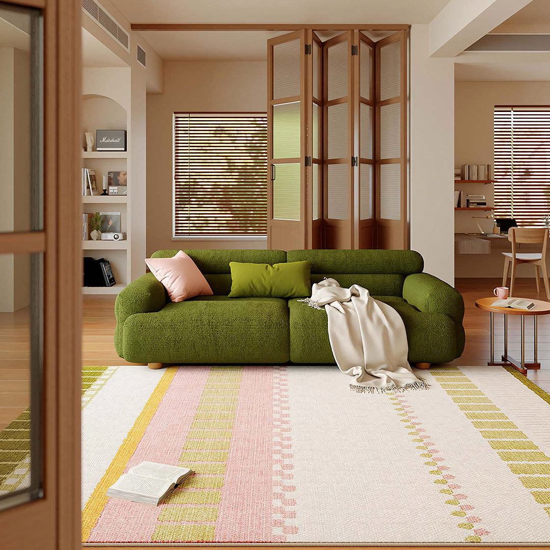 Elena Pastel Weave Rug, Various Style Available-Weilai Concept