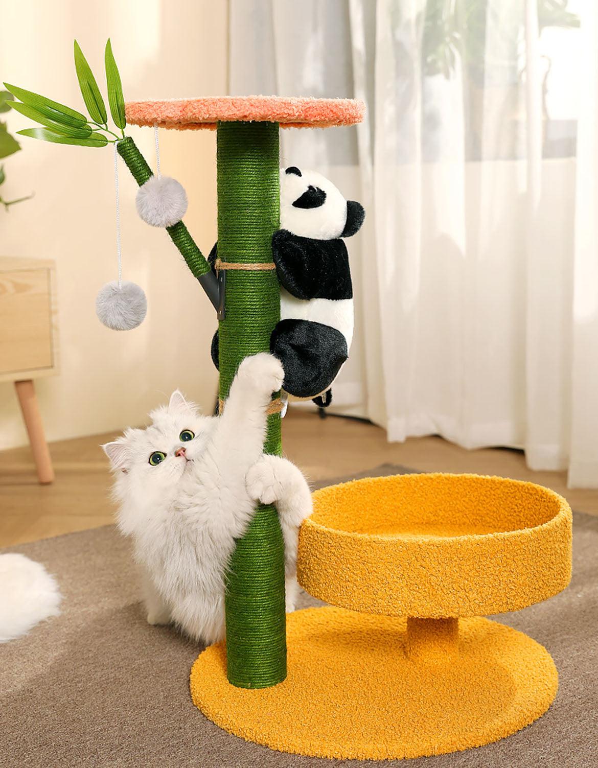 Derby Panda, Cat Tree, Cat Climber, Pet Furniture-Weilai concept-40*80cm-Weilai Concept