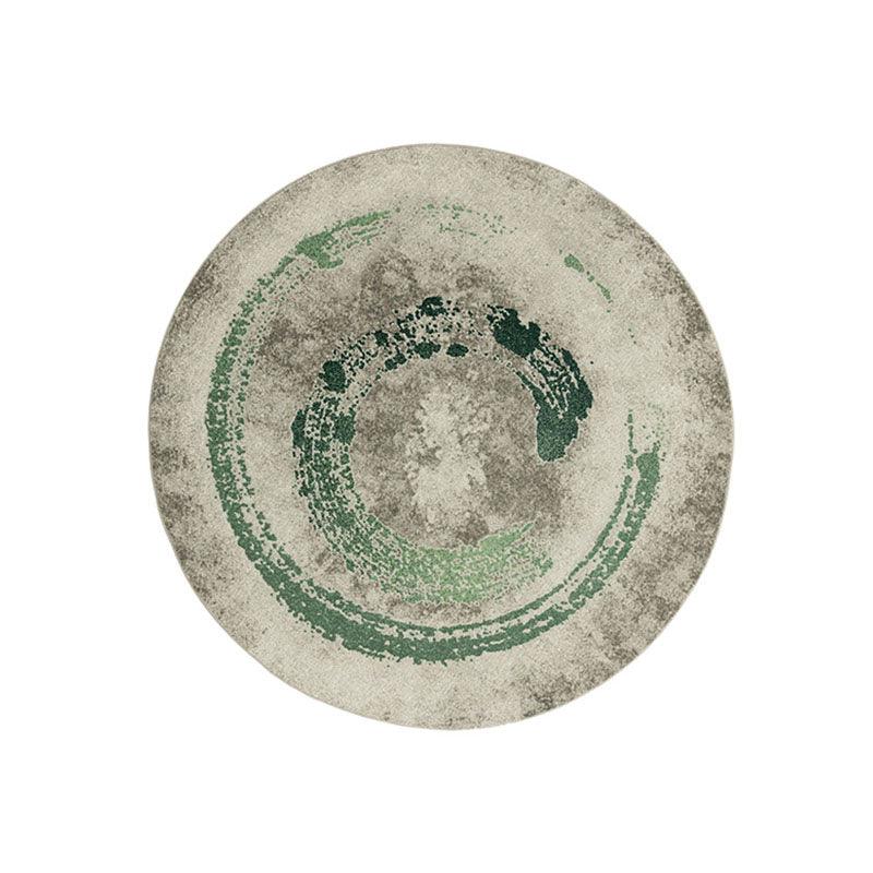 Vaserely Round Wool Rug, Various Shapes Available-Weilai Concept-B-250cm-Weilai Concept