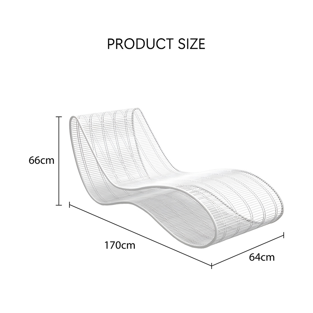 Oceana Sunbathing Bed, Sun Garden Lounger, Sun Chair Lounger, Outdoor Furniture-Weilai Concept-Weilai Concept