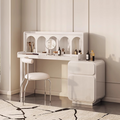 Qwincy Dressing Table With Sideboard, Black, Cream - usm haller sideboard