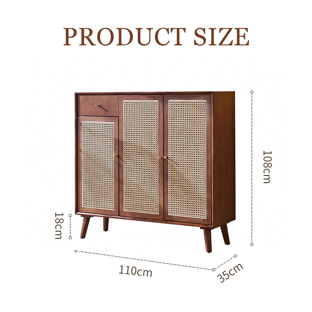 Otti Shoe Storage, Console Table, Rattan-Weilai Concept-Weilai Concept