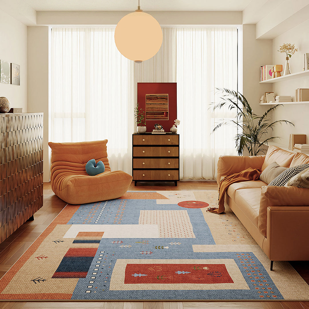 Lila Sahara Geo Rug, Various Style Available-Weilai Concept