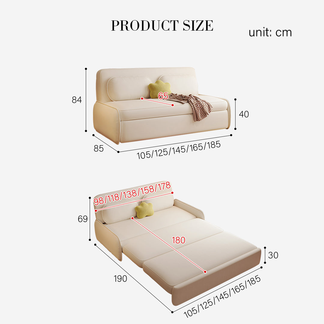 Ari Two Seater Sofa Bed, More Colours with small corner sofa bed