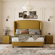 Amara Wingback Double Bed, King Size-Weilai Concept-Weilai Concept