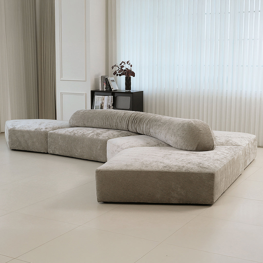 Lumi Modular Cloud Three Seater Sofa-Weilai Concept