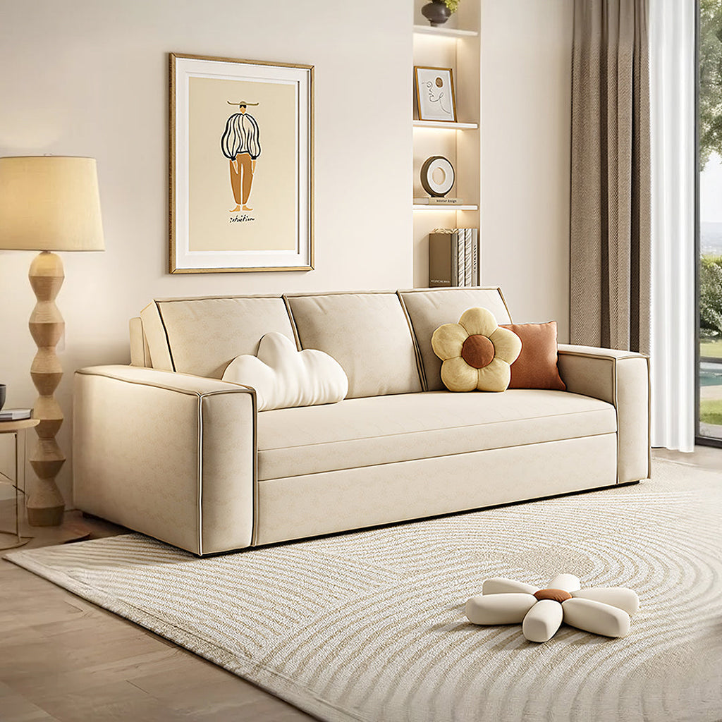 Alvarado Two Seater Sofa Bed, More Colours - sofa bed cream