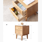 Arde Bedside Table, Wood-Weilai Concept-Weilai Concept