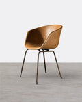 Herron Dining Chair, PU Leather-Weilai Concept
