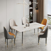 Scott Dining Chair, PU Leather-Weilai concept-Weilai Concept
