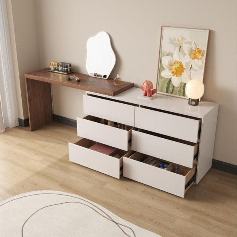 Nevada Dressing Table with Sideboard & Stool, side view of 1960s sideboard
