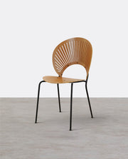 Conker Dining Chair, Solid Wood-Weilai Concept