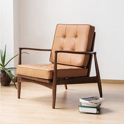 Hans CH32 Green Armchair, Solid Wood-Tan-Weilai Concept