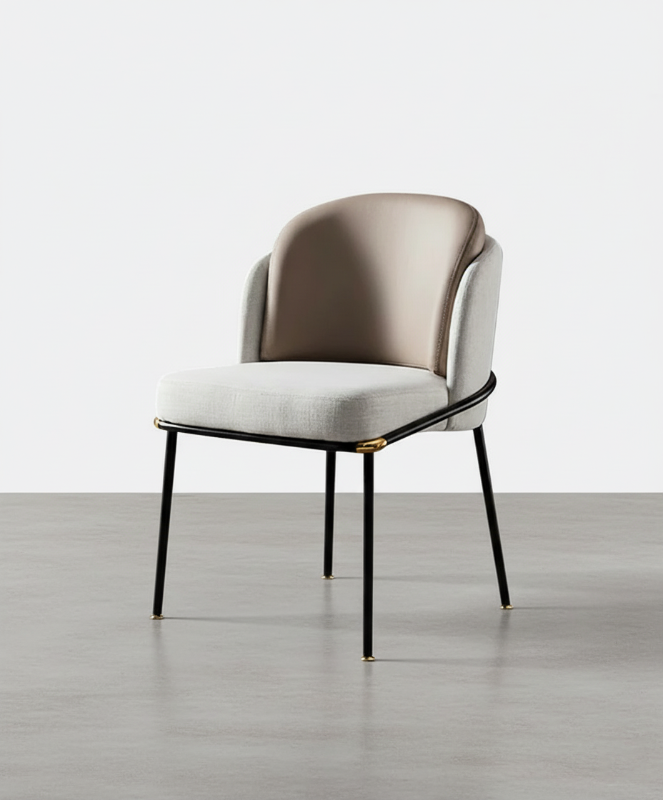 Theobald Dining Chair, Grey-Weilai Concept