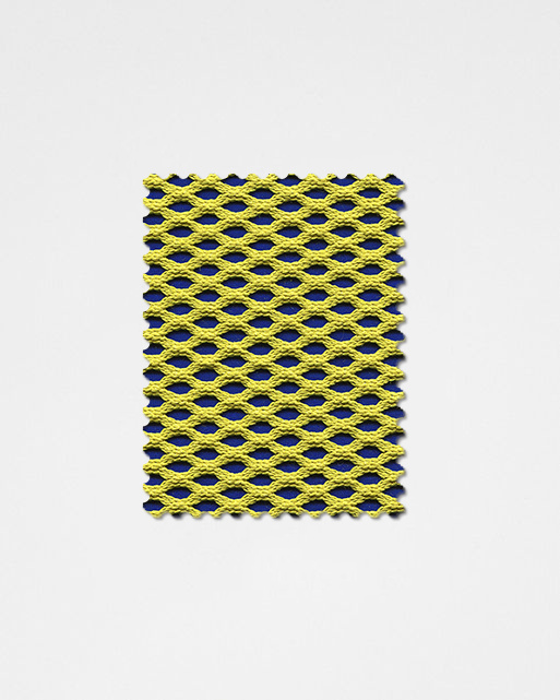 Yellow-21 | 3D Solid Knitted Cotton Swatch-Weilai Concept-Weilai Concept