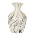 Marble Effect Ellipse Large Vase