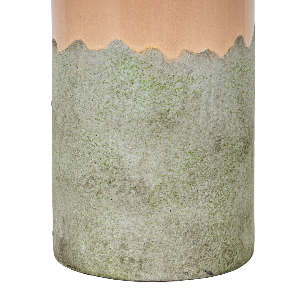 Decorative Tall Blush Stoneware Jug