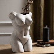 Female Figure Vase