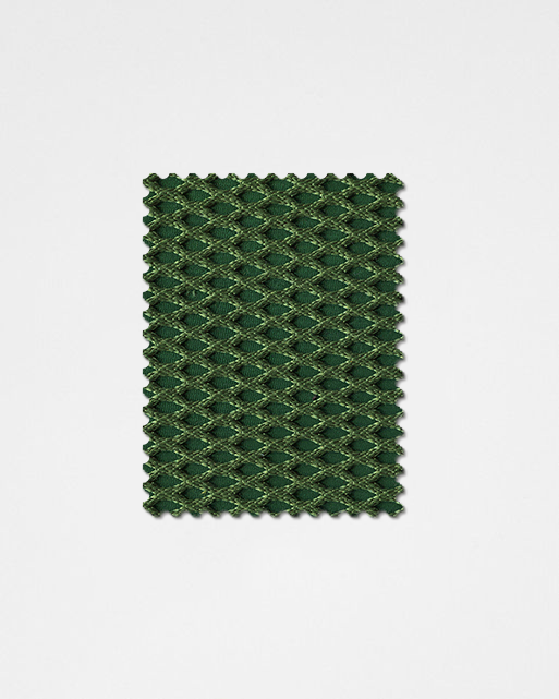Dark Green-22 | 3D Solid Knitted Cotton Swatch-Weilai Concept-Weilai Concept