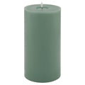 Luxe Collection Melt Effect 6x12 Sage LED Wax Candle