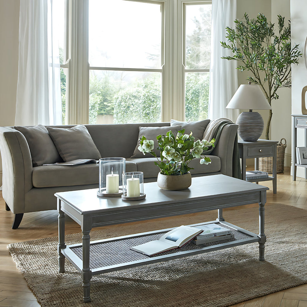 The Serene Rattan Collection Coffee Table