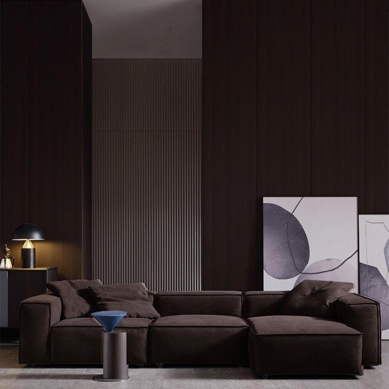 Hee Nordic Sofa, Two Seater, Three Seater Sofa, Corner Sofa, Suede with corner fabric sofas