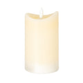Luxe Collection Natural Glow 2.75x5 Cream Melted LED Candle