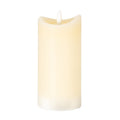 Luxe Collection Natural Glow 2.75x6 Cream Melted LED Candle