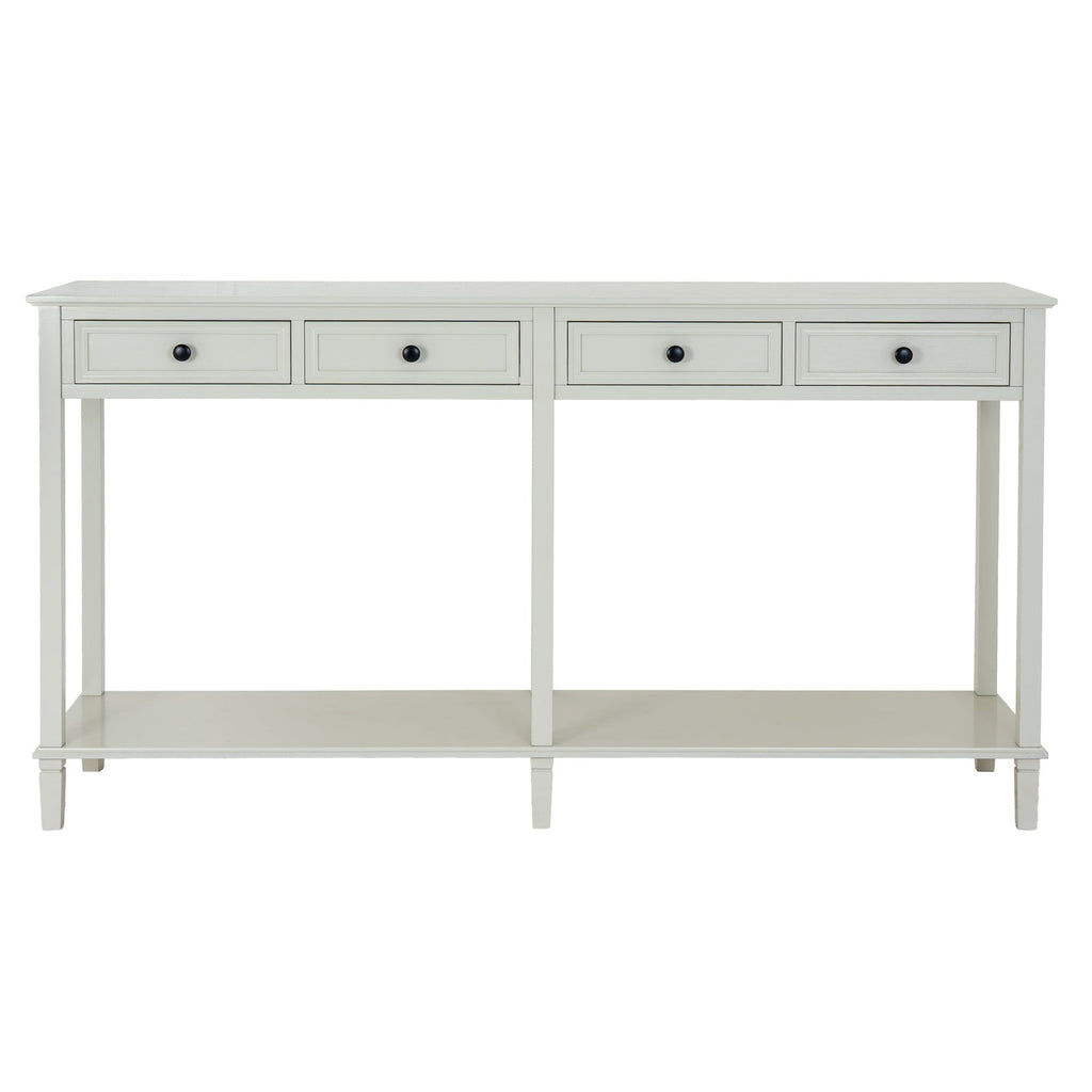 Belmont Collection 4 Drawer Console