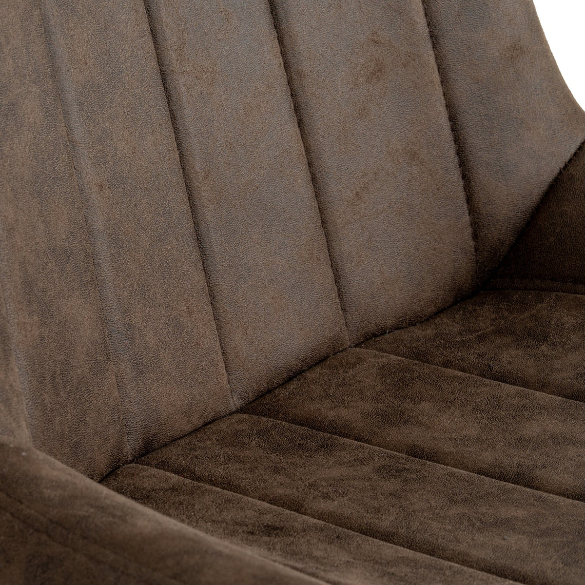 Malmo Coffee Swivel Dining Chair