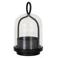 Nyx Large Candle Holder With Glass Cloche