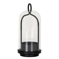 Nyx Medium Candle Holder With Glass Cloche