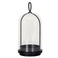 Nysa Large Candle Holder With Glass Cloche