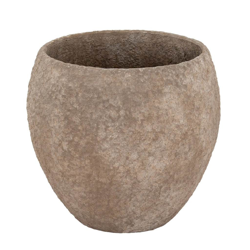 Umber Pot Belly Set Of 3 Planters
