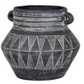 Etched Collection Tall Pot With Handle