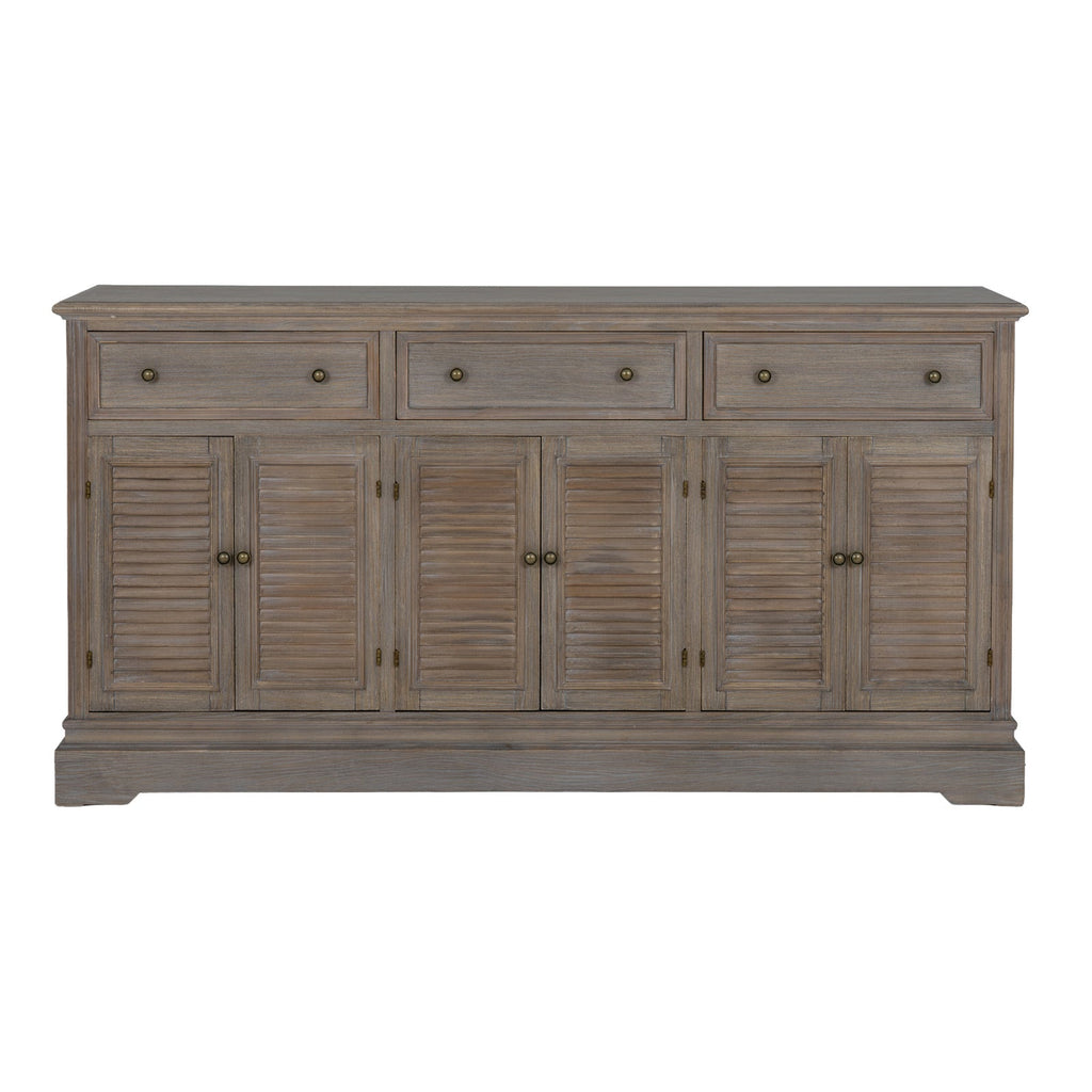 Delphine Collection 6 Door 3 Drawer Large Dresser Base