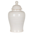 Neva Lidded Ceramic Ginger Jar