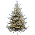 Snowy Spruce 7Ft Pre Lit 500 Led Christmas Tree