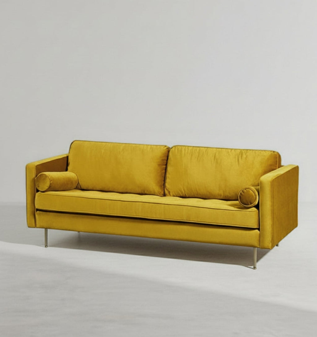 Hanoi Two Seater Sofa, Velvet-Weilai Concept