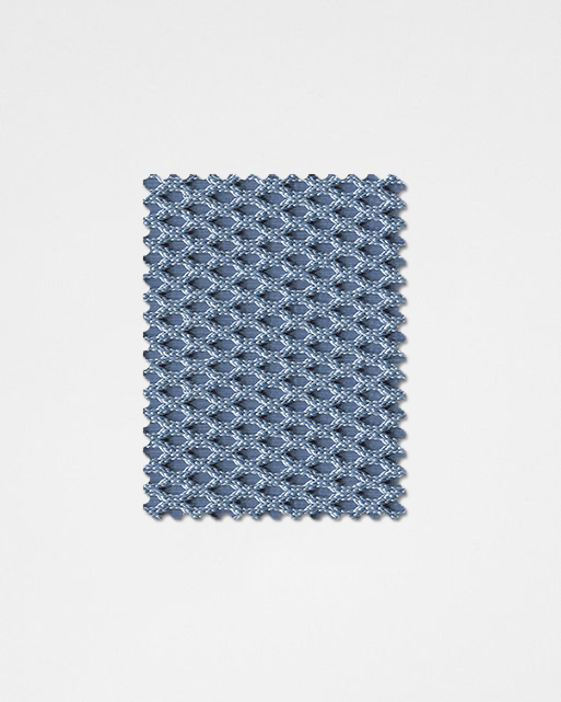 Light Sky Blue-25 | 3D Solid Knitted Cotton Swatch-Weilai Concept-Weilai Concept