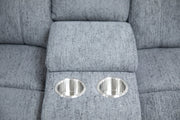 Owen Electric Recliner Sofa Grey Large Corner