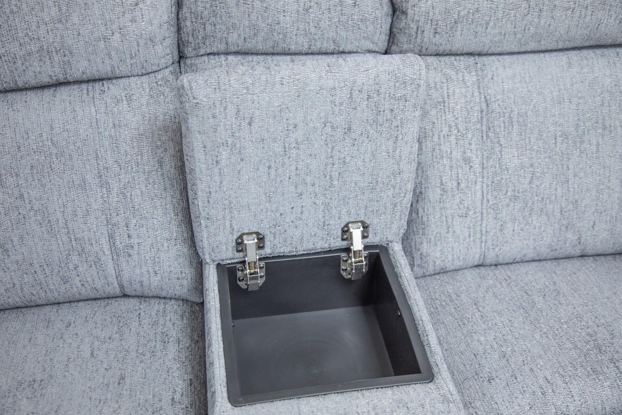 Owen Electric Recliner Sofa Grey Large Corner